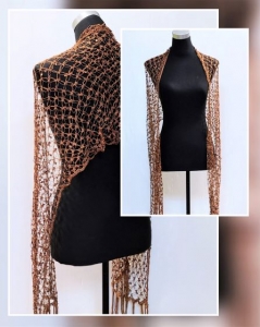 Beaded Shawl BDL-013N